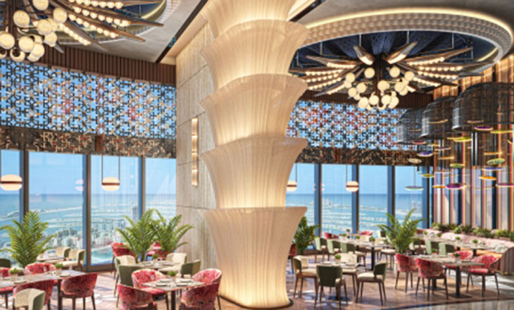 احتفل بموسم الأعياد في الفندق الأطول في العالم